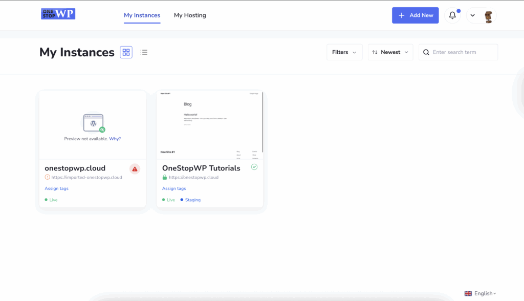 WordPress instance copying is completed! WordPress instance copying is completed!