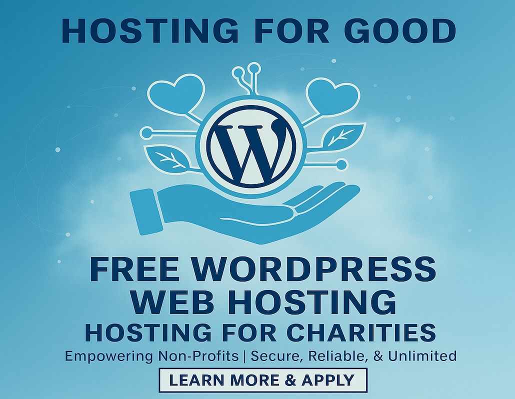Free charity WordPress hosting