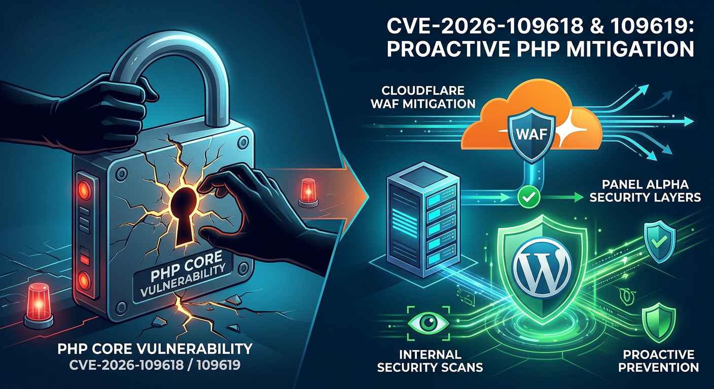 Featured image for Critical PHP Vulnerabilities (CVE-2026-109618 & CVE-2026-109619): Our Proactive Security Response